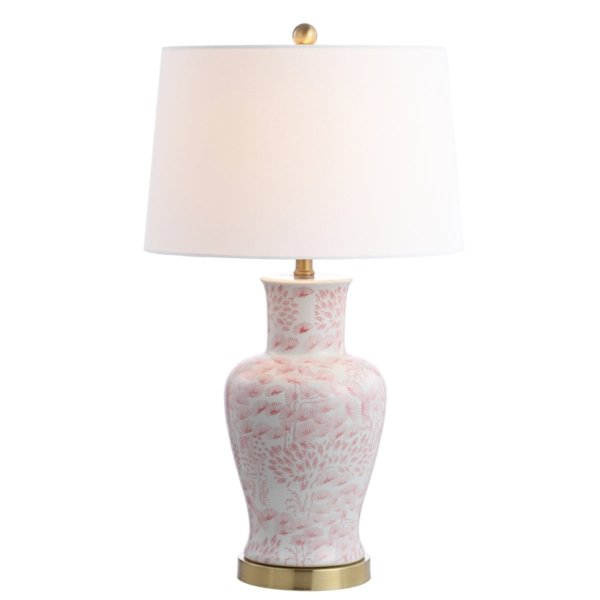 Safavieh Calli Table Lamp Set of 2 Pink White