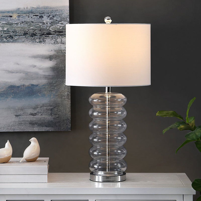 Safavieh Peli Glass Table Lamp - Clear | Table Lamps | Modishstore