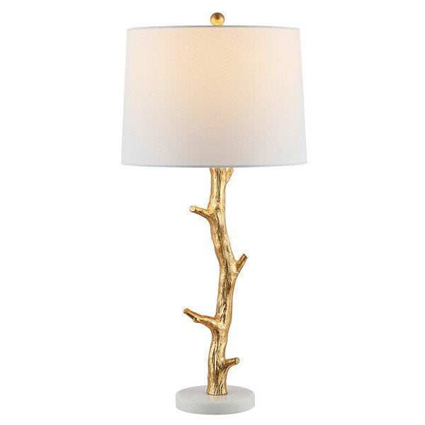 Safavieh Olenna Resin Table Lamp - Gold Leaf | Table Lamps | Modishstore - 2