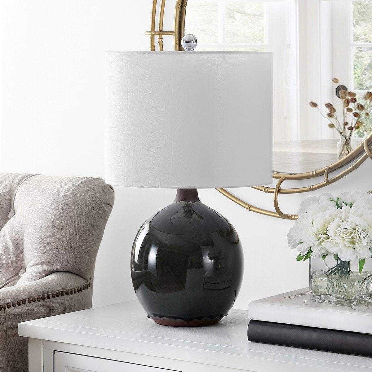 Safavieh Wila Table Lamp - Brown | Table Lamps | Modishstore