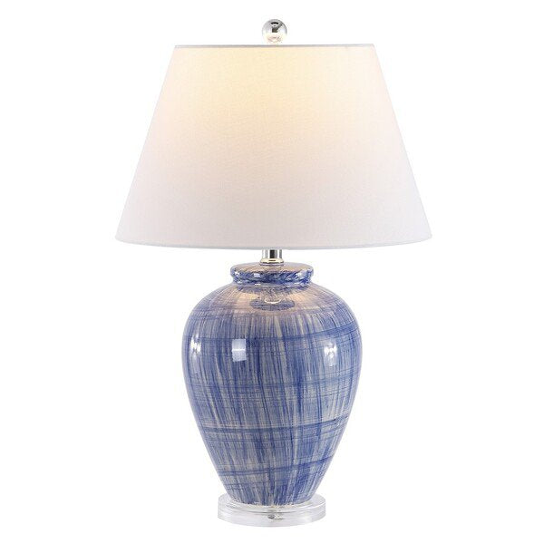 Safavieh Lerma Table Lamp - Blue Crackle | Table Lamps | Modishstore - 2