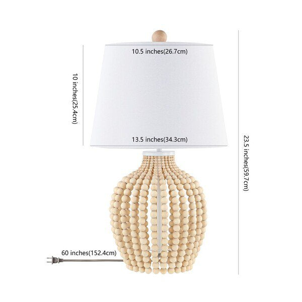 Safavieh Rewli Table Lamp - Natural | Table Lamps | Modishstore - 3