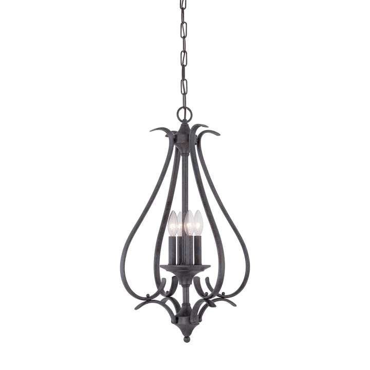 Prestige 4-Light Pendant in Sable Bronze | Pendant Lamps | Modishstore