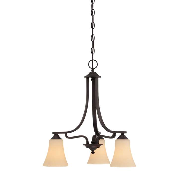 Treme 3-Light Chandelier in Espresso | Chandeliers | Modishstore