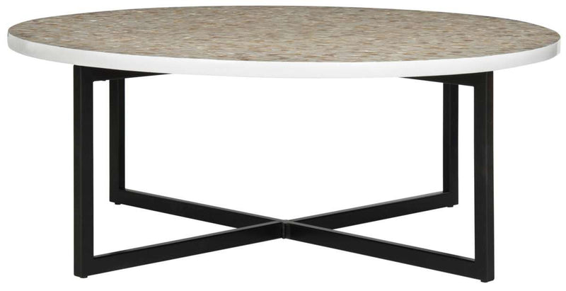 Safavieh Cheyenne Coffee Table - Beige | Coffee Tables | Modishstore