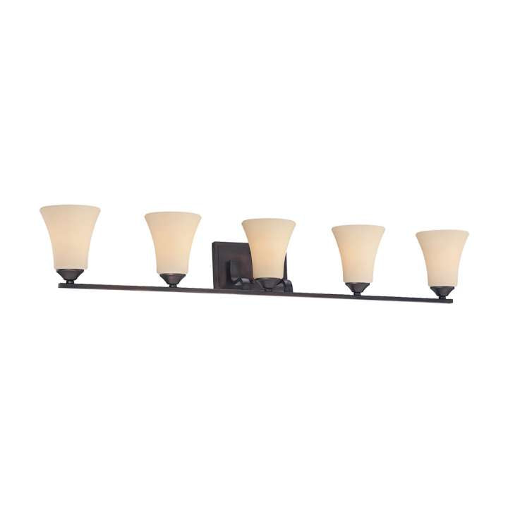 Treme 5-Light Bath Bar in Espresso | Vanity Light | Modishstore