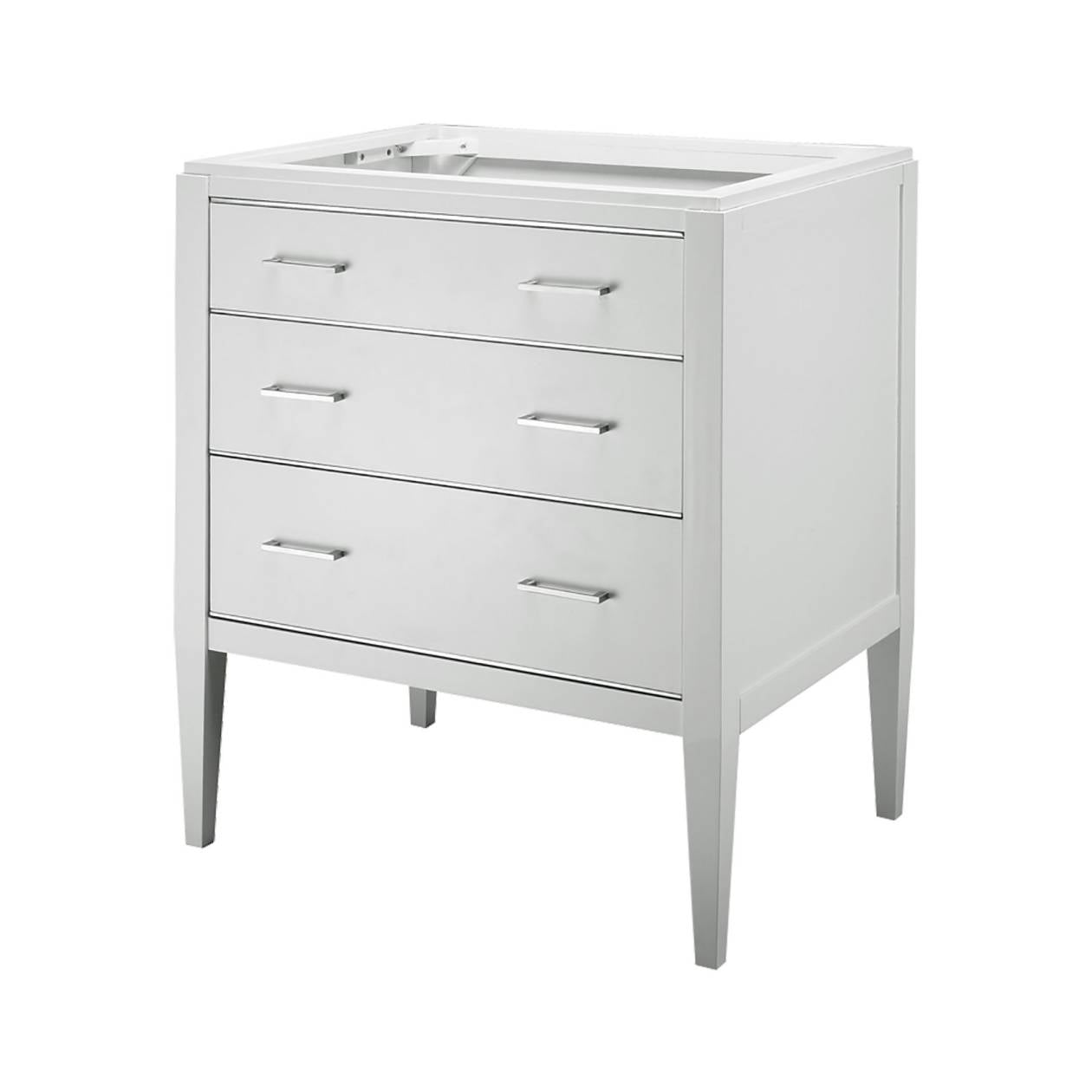 Manhattan 24-Inch Vanity - WhiteELK | Bathroom Accessories | Modishstore | V-MANHATTAN-24WT