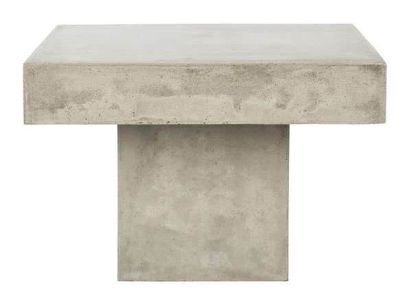 Safavieh Tallen Indoor/Outdoor Modern Concrete 15.75-Inch H Coffee Table | Coffee Tables |  Modishstore 