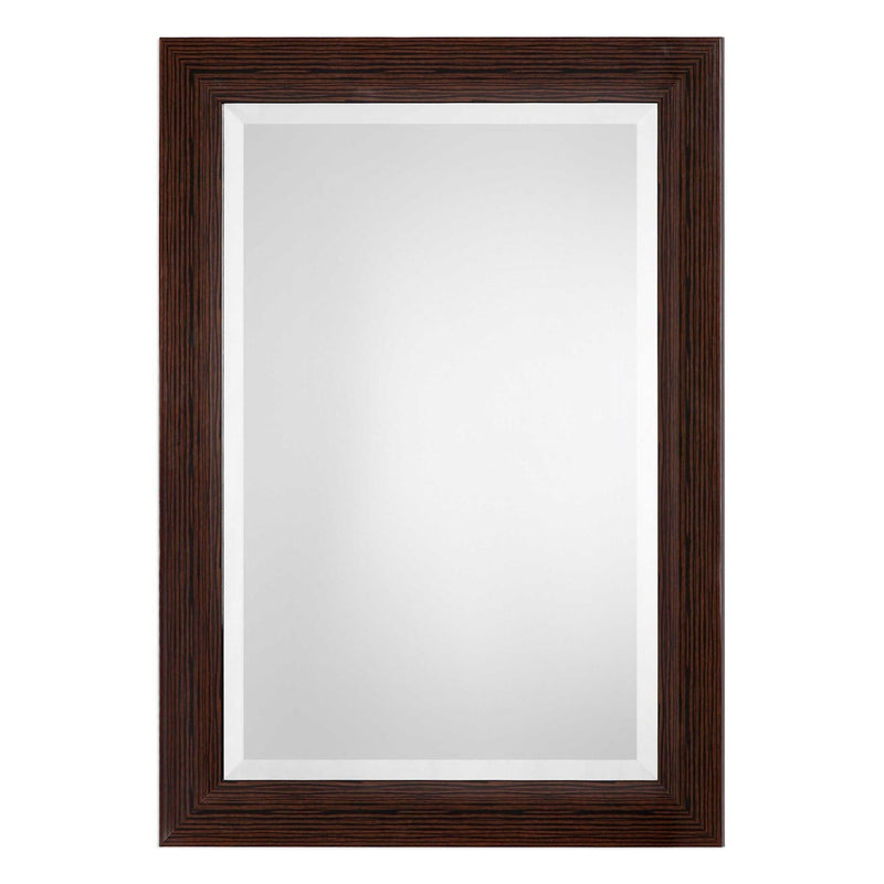 Dark Bamboo Gloss Black Mirrors by Modish Store | Mirrors | Modishstore