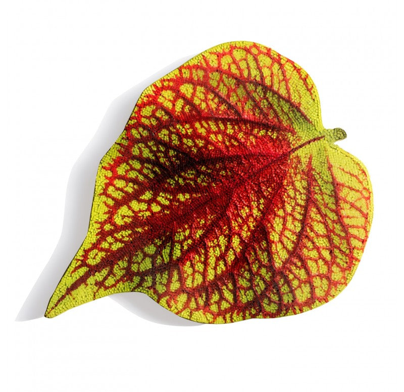 Mosaic Coleus Rust Wall Art, 20"H by Gold Leaf Design Group | Wall Decor | Modishstore